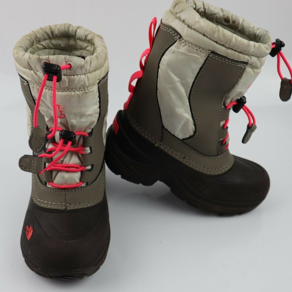 The North Face Insulated Winter Snow Waterproof Boots Girls Size 11
